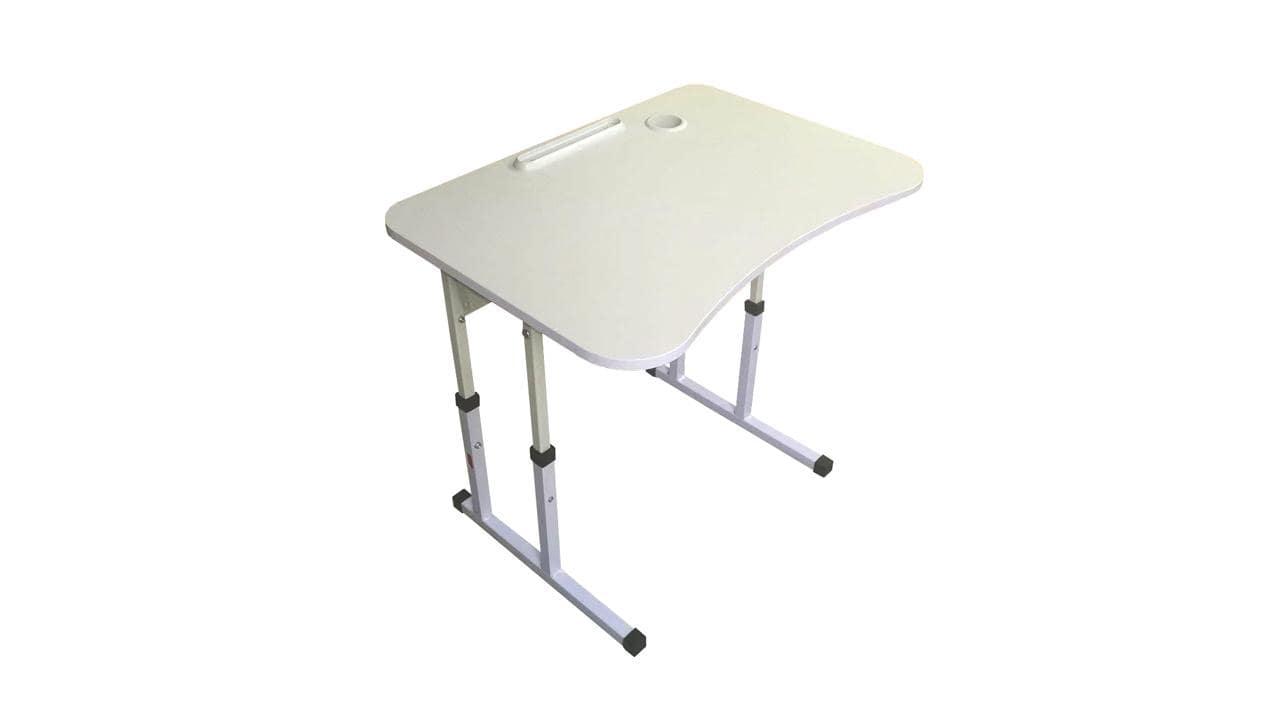 Стіл учнівський 1-місний РОЗКОМ з регулюванням кута нахилу стільниці з квадратної труби, розмір 700х500х580-640-700- 760 мм.